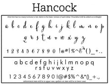 Hancock Return Address Self Inking Stamp