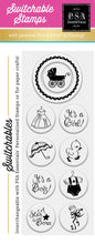 PSA Essentials Carriage Switchable Craft Stamp Pack 