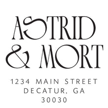 Astrid Return Address Stamp