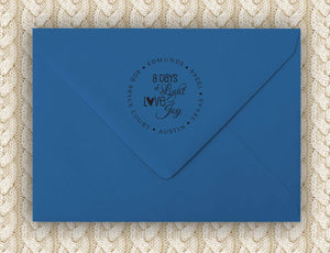 8 Days Return Address Stamp - PSA Essentials