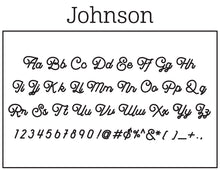 Johnson Book Plate Stamp