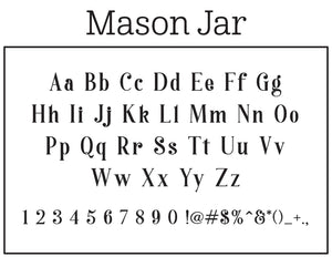 Mason Jar Stamp