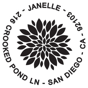 Janelle Return Address Stationery Embosser