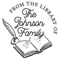 Johnson Book Plate Stamp