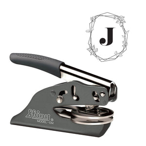 Leafy Initial Stationery Embosser