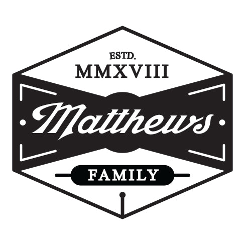 Matthews Personalized Self-inking Round Return Address Design