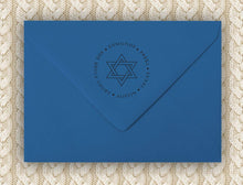 Star of David Outline Return Address Stamp - PSA Essentials