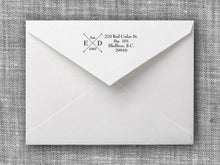 Ethan Personalized Self Inking Return Address Stamp on Envelope