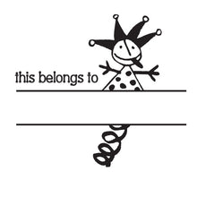 This Belongs To Kids Tag Stamps