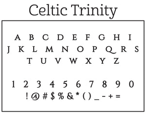 Celtic Trinity Return Address Stamp