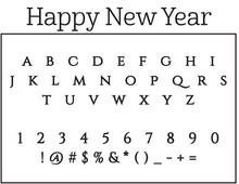 Happy New Year Return Address Stamp - PSA Essentials