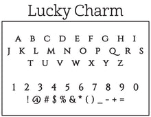 Lucky Charm Return Address Stamp