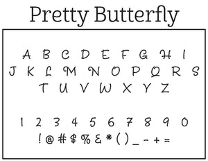 Pretty Butterfly Return Address Stamp