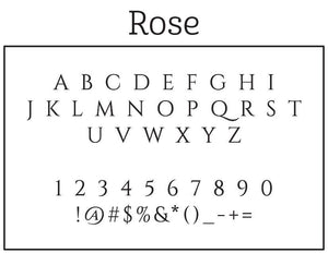 Rose Return Address Embosser - PSA Essentials