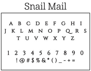 Snail Mail Return Address Embosser - PSA Essentials