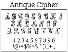 Antique Cipher Monogram Embosser - PSA Essentials