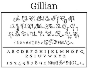 Gillian Return Address Self Inking Stamp