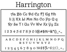 Harrington Round Return Address Self Inking Stamp