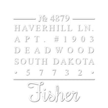 Fisher Return Address Embosser - PSA Essentials