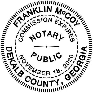 Round Notary Seal Embossers - PSA Essentials