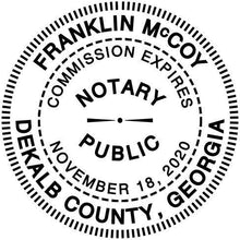 PSA Essentials Notary Stamp Georgia