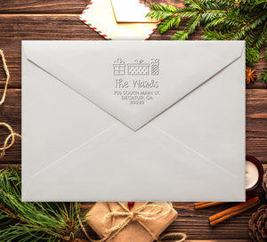 Gifts from Santa Christmas Return Address Envelope Embosser