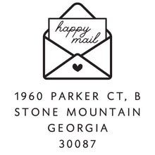 Happy Mail Address Stamp