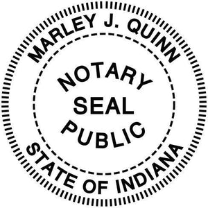 PSA Essentials Notary Stamp Indiana