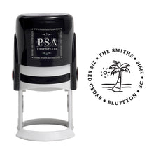 Round PSA Essentials Personalized Self-Inking Return Address Stamp