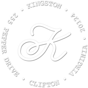 Kingston Return Address Stationery Embosser