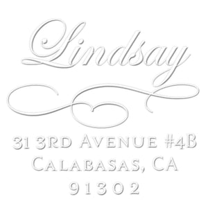 Lindsay Return Address Embosser