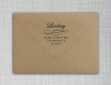 Lindsay Return Address Self Inking Stamp