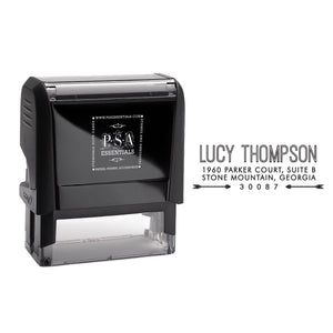 Lucy Return Address Stamp