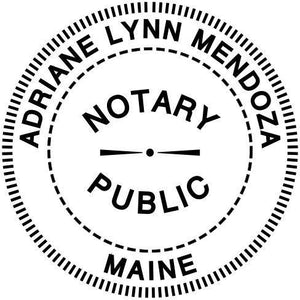 PSA Essentials Notary Stamp Maine