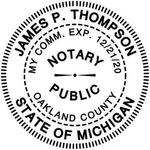PSA Essentials Notary Stamp Michigan