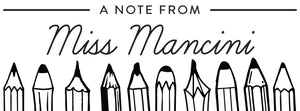 Miss Mancini Teacher Stamp