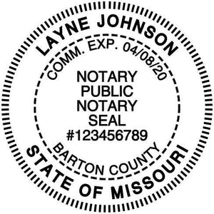PSA Essentials Notary Stamp Missouri