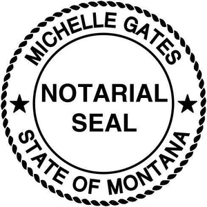 PSA Essentials Notary Stamp Montana