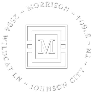 Morrison Return Address Embosser