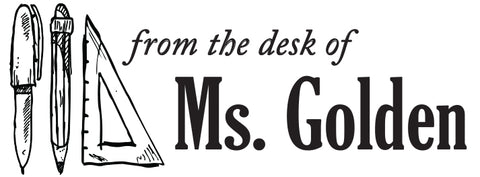 Ms. Golden Teacher Stamp