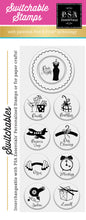 PSA Essentials Date Night Switchable Craft Stamp Pack 