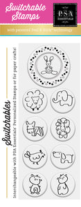PSA Essentials Little Bunny Switchable Craft Stamp Pack 