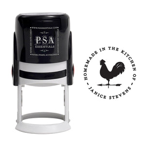 Rooster Return Address Stamp - PSA Essentials