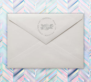 Rose Return Address Embosser - PSA Essentials