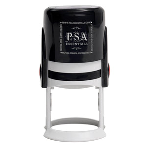 PSA Essentials Round Personalized Self-inking Return Address Stamp Body
