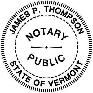 PSA Essentials Notary Stamp Vermont