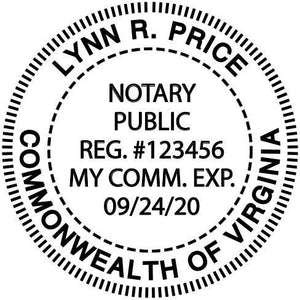 PSA Essentials Notary Stamp Virginia