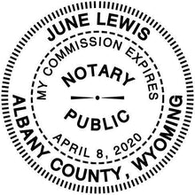 PSA Essentials Notary Stamp Wyoming